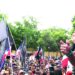 Repudian frente al Palacio masiva migración haitiana