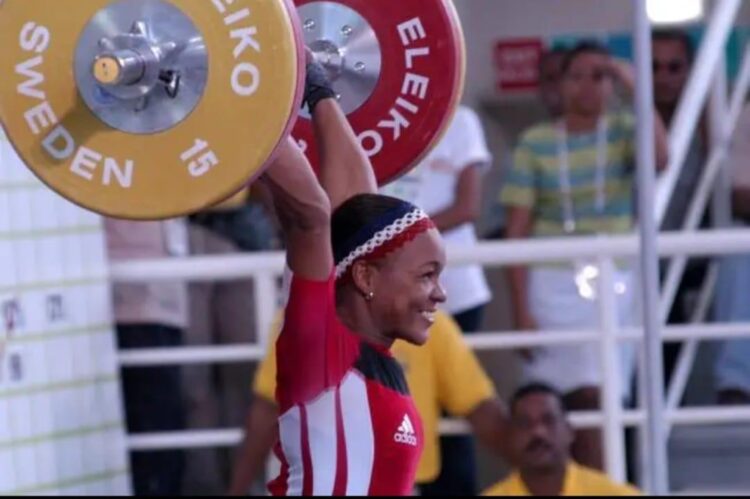 Wendy Santana será inmortalizada junto a las leyendas del levantamiento de pesas