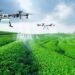 Usarán drones en campos agrícolas