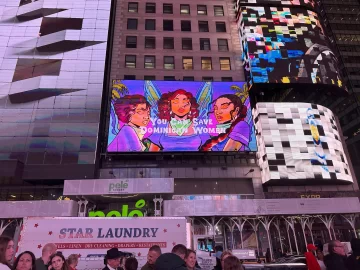 Valla en Times Square Destaca la Injusticia de la Prohibición del Aborto en la República Dominicana