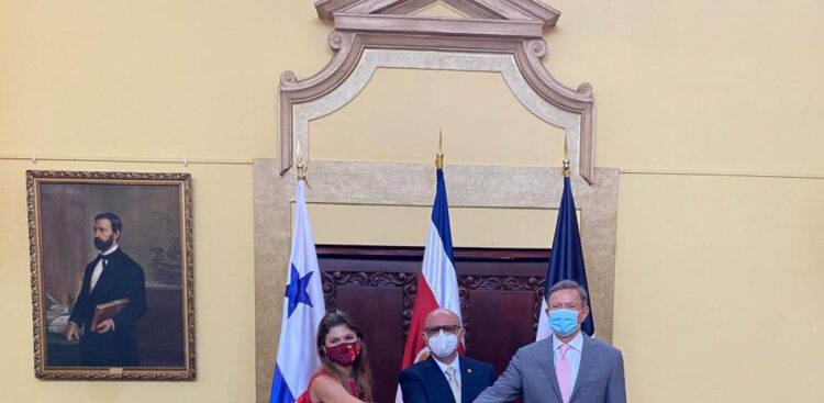 Costa Rica, Panamá y RD impulsan cooperación trilateral para coordinar asuntos económicos, políticos y sociales