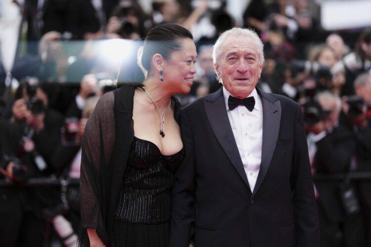 Robert de Niro y su esposa, protagonistas de la primera alfombra del Festival de Cannes