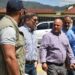 Ministro de Agricultura visita zonas agrícolas afectadas por lluvias en Constanza