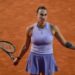Aryna Sabalenka se estrella ante Zheng en Roma