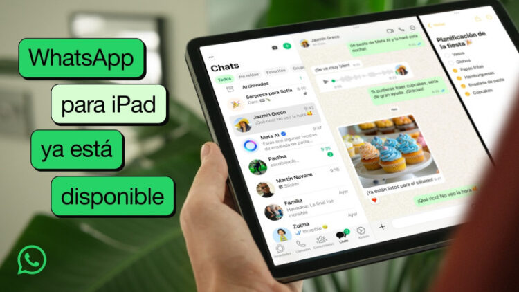 WhatsApp llega a iPad con todas sus funciones adaptadas a una pantalla más grande