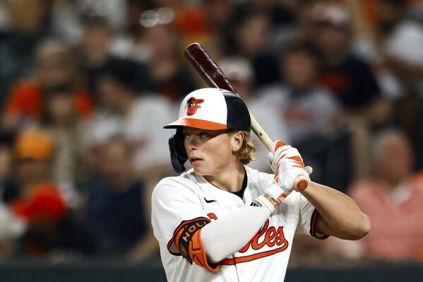Jackson Holliday dispara jonrón de tres vueltas y los Orioles blanquean a los Vigilantes