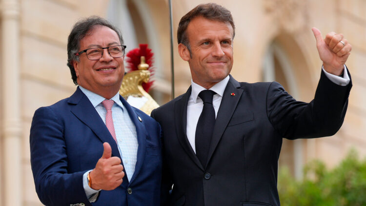 Tensión entre Petro y Macron en Sevilla: choque por vacunas, clima y migración