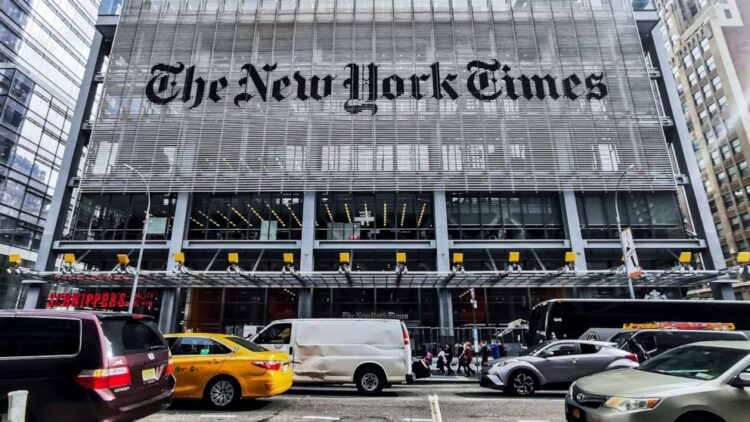 El New York Times se defiende por la publicación de datos no autorizados.