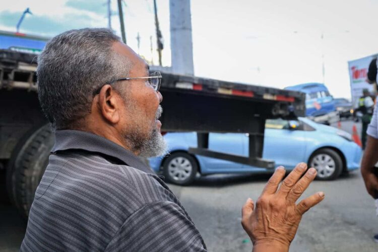 Relato del conductor de la yipeta aplastada por un camión en el KM 9 que causó gran tapón