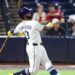 unior Caminero conecta su jonrón 27 en la primera entrada del partido ante Yankees